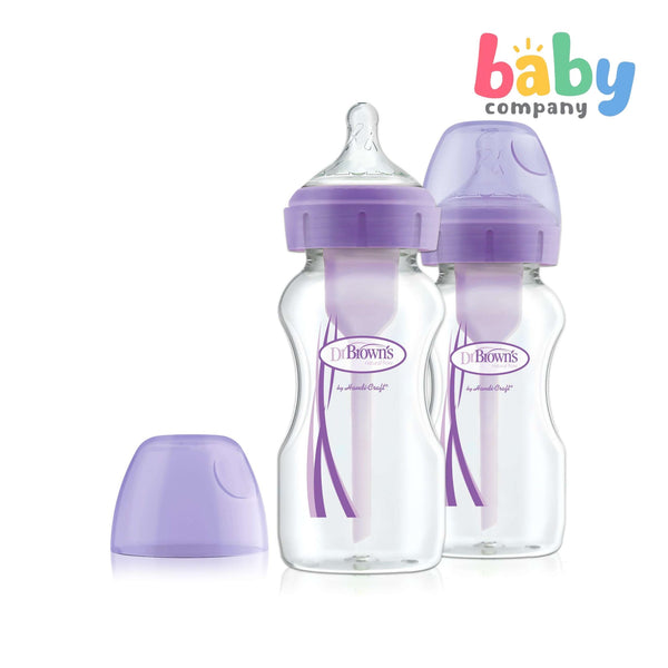 Dr. Brown's 2-Pack Options+ Wide-Neck Bottle