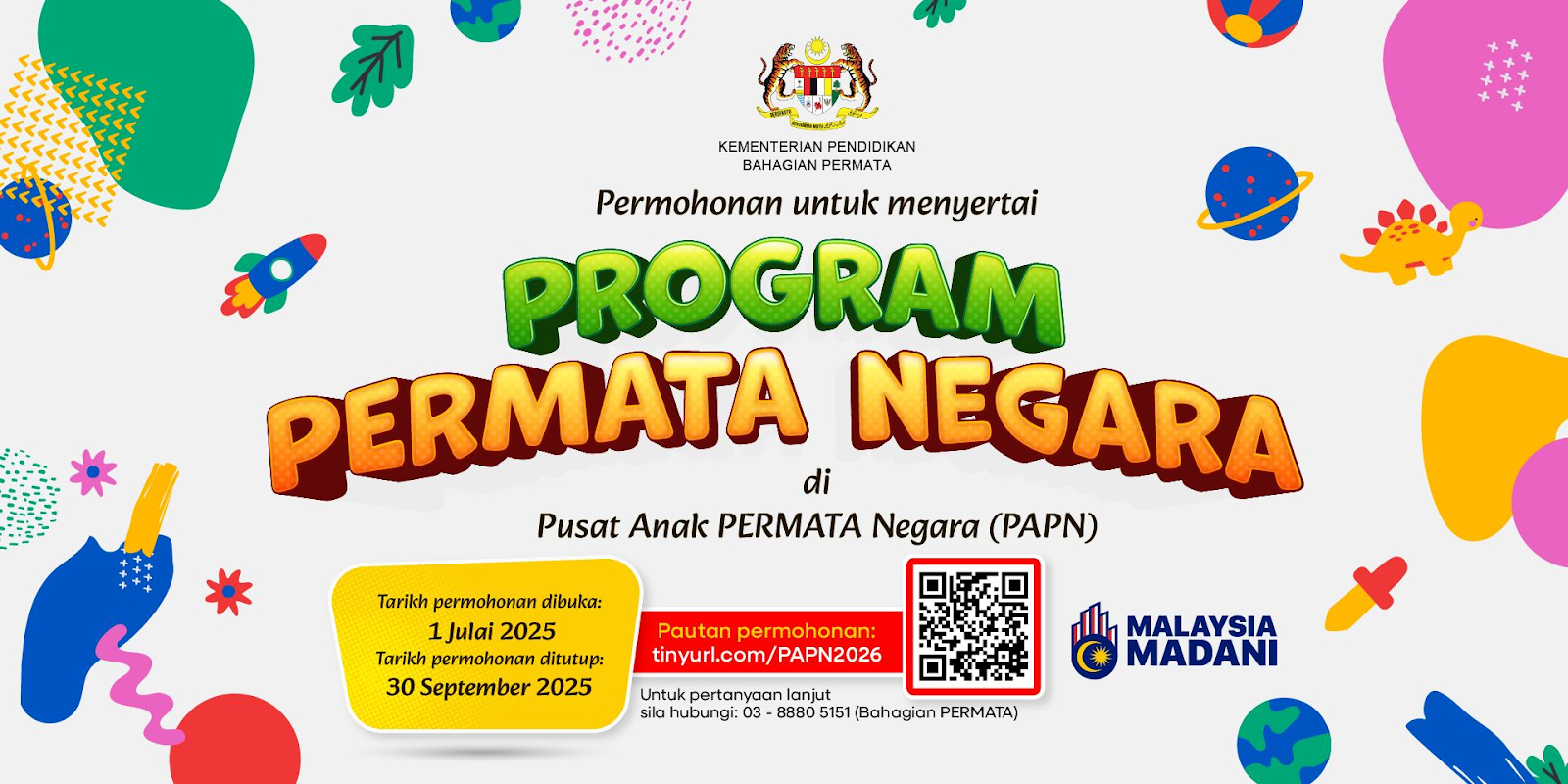 Program PERMATA Negara - Dibuka Hingga Sept 2025