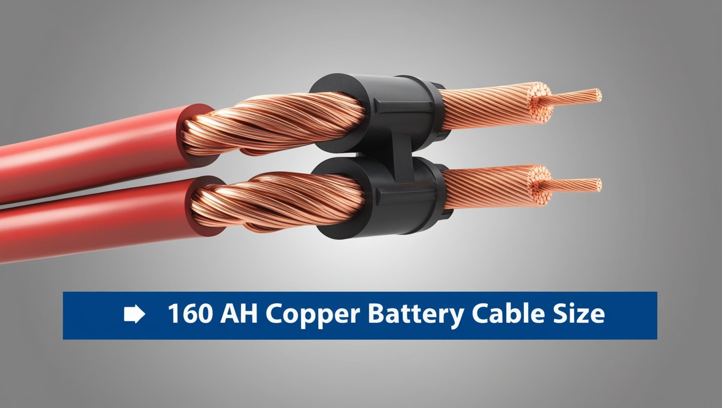 160 AH Copper Battery Cable Size