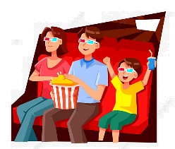 Watching Movies Hd Transparent, Family Movie Watching, Cinema Clipart,  Cinema, Viewing PNG Image For Free Download