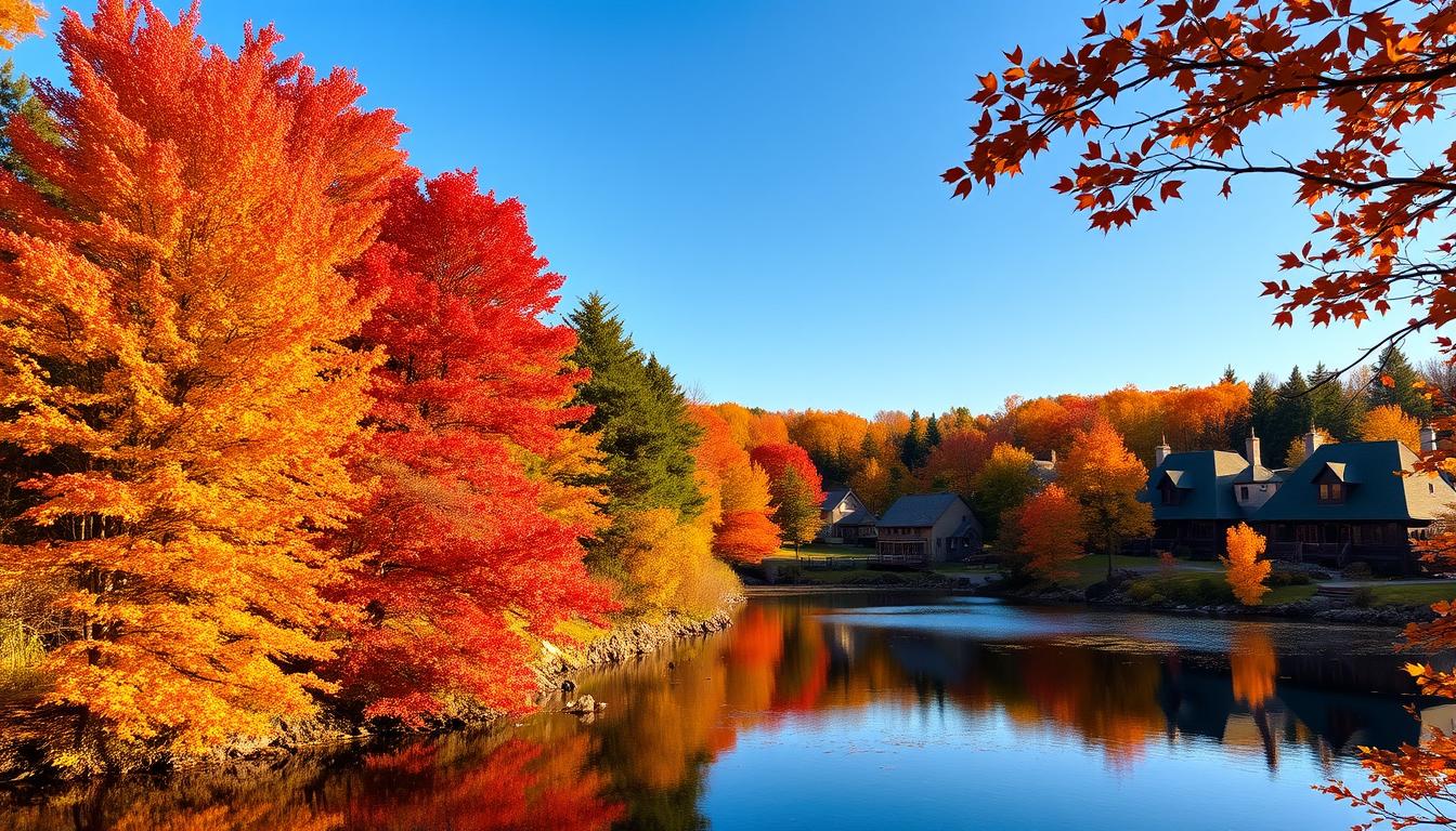 fall foliage in new england