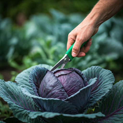 6. Harvesting Your Red Cabbage: When and How