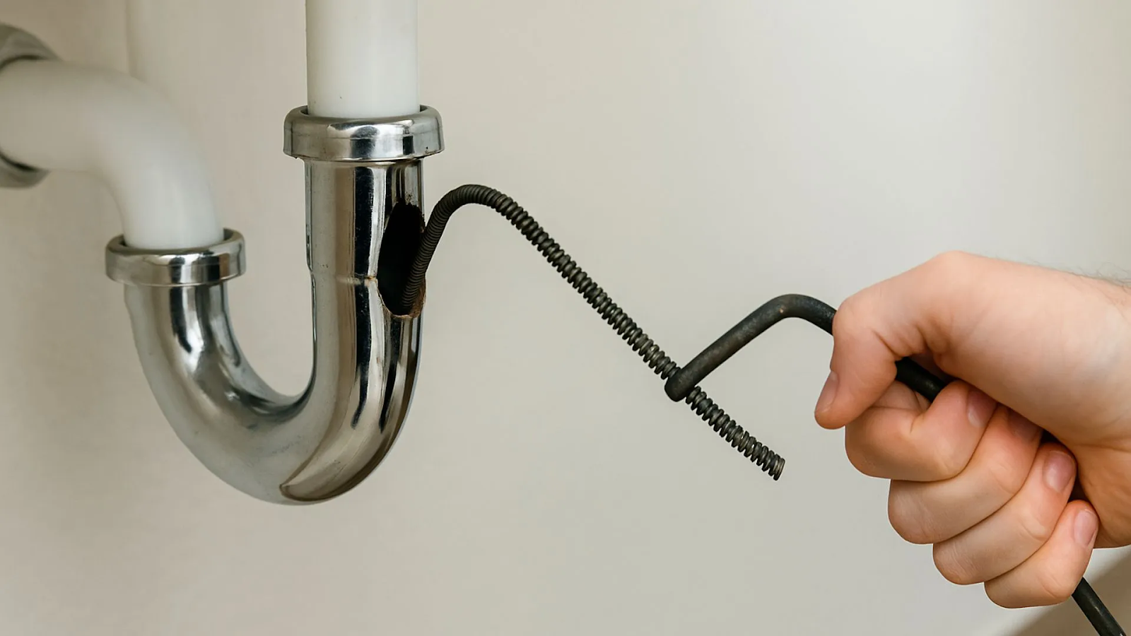 Plumbing Snake for Clogged Washer Drain