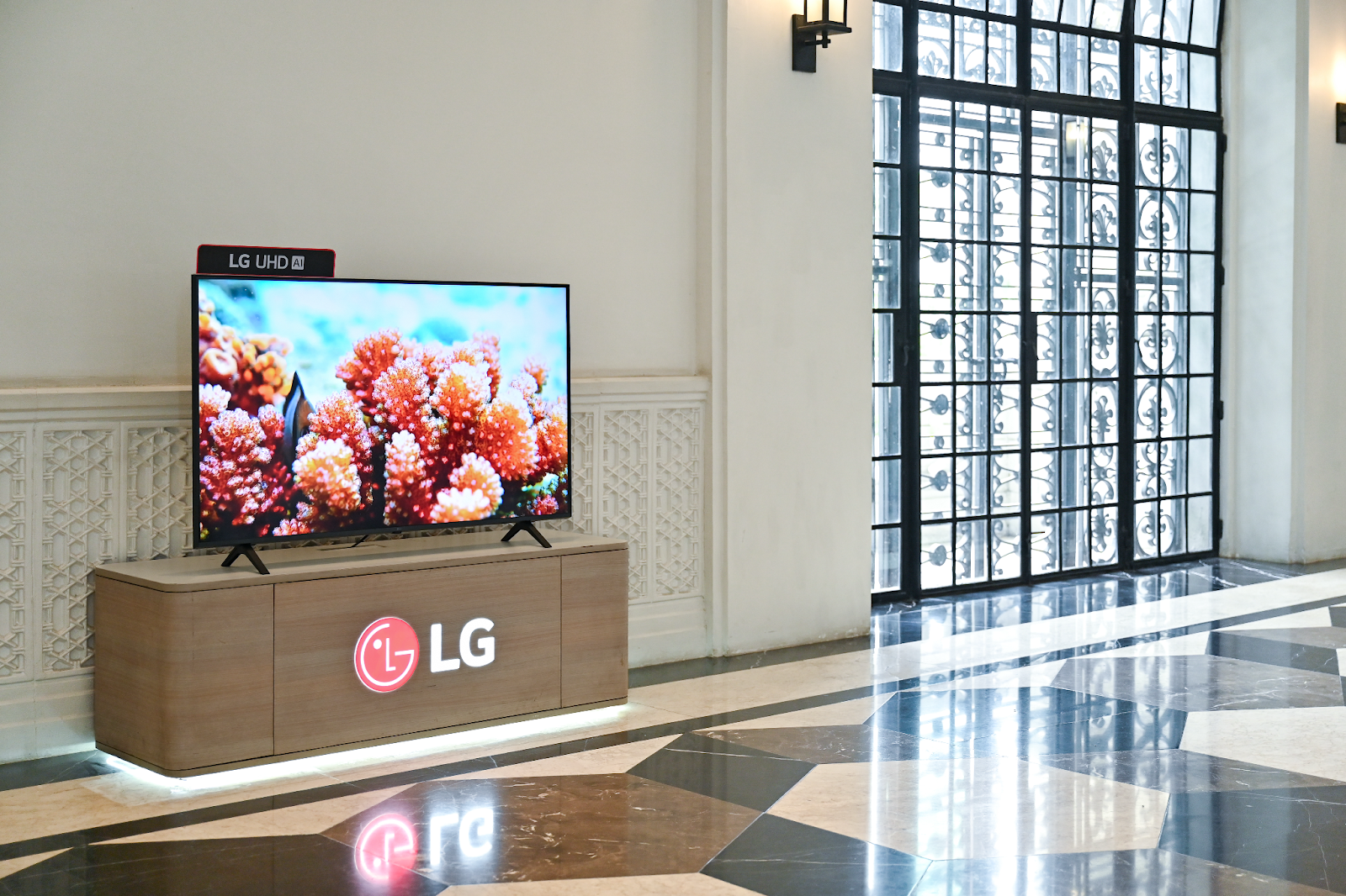 Celebrating 12 Years of OLED Excellence, LG Showcases “Fragments” by Isaiah Cacnio at the National Museum of Natural History