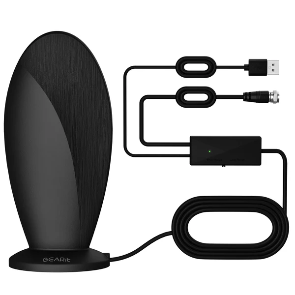 GearIT 360° Amplified Signal the Best Indoor TV Antenna up to 100 Mile Range