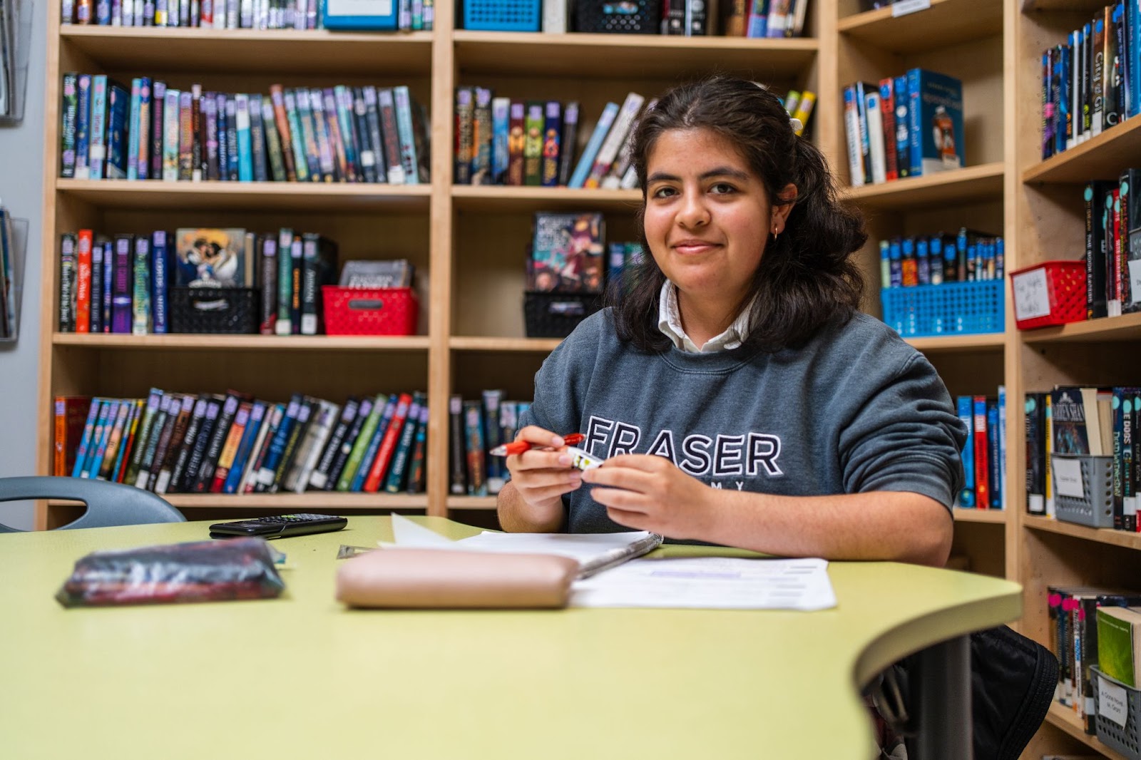 A supportive learning environment at Fraser Academy. Photo via Fraser Academy.