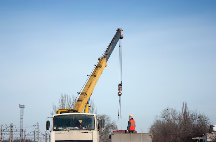 Crane rental service in Riverside County