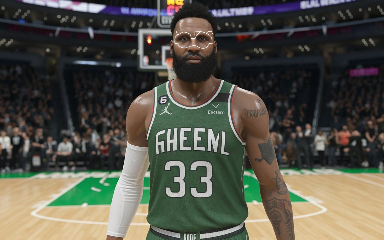 NBA 2K23 Jalen Green Cyberface Monja