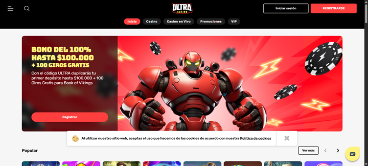 ultra casino chile