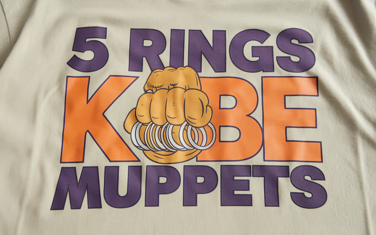 5 Rings Nike Tee Kobe Muppets