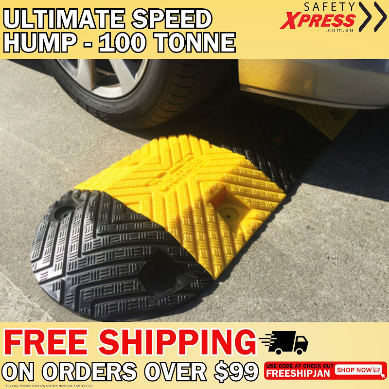 Safety Xpress Kicks Off 2025 with Unbeatable Promotions on Ultimate Speed Humps and Free Shipping