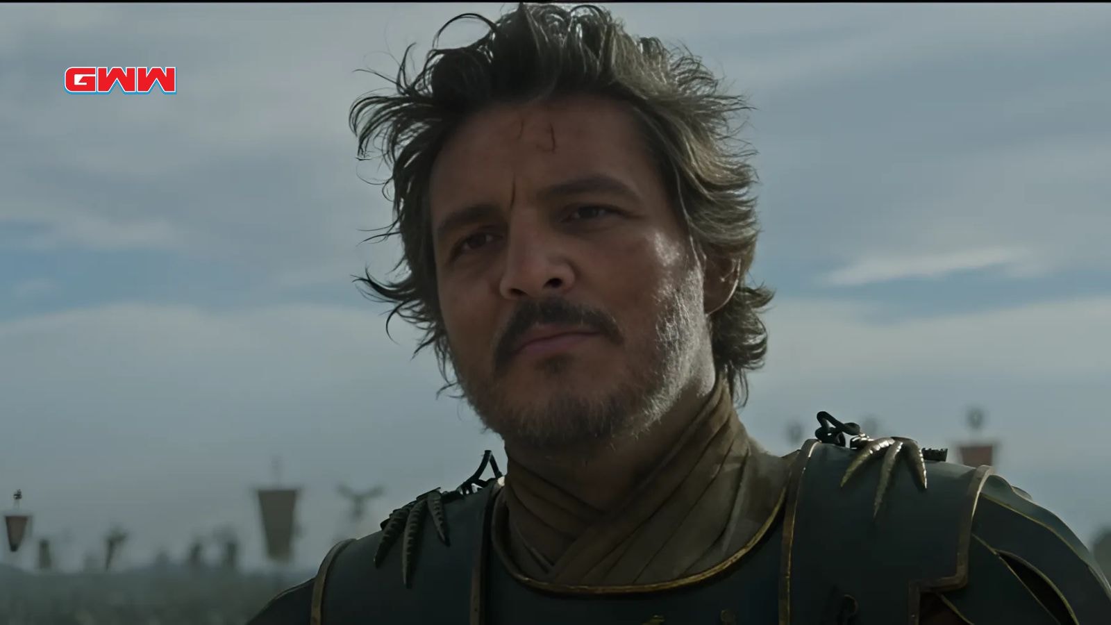 Pedro Pascal Marcus as Acacius in Gladiator 2