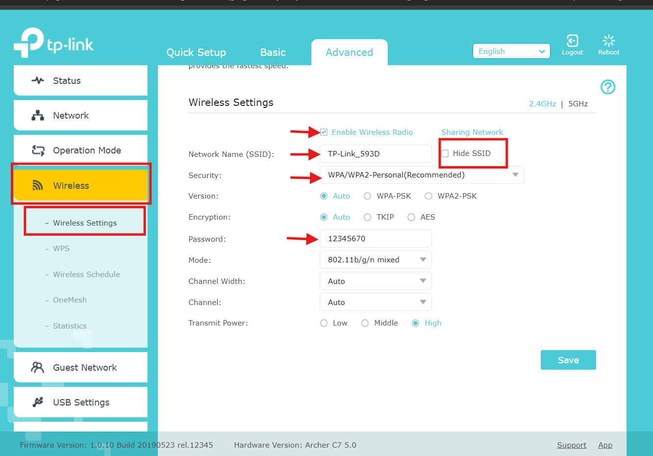 WiFi Setup