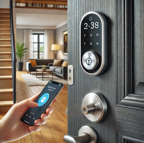 Lock and unlock your doors remotely for added security.
