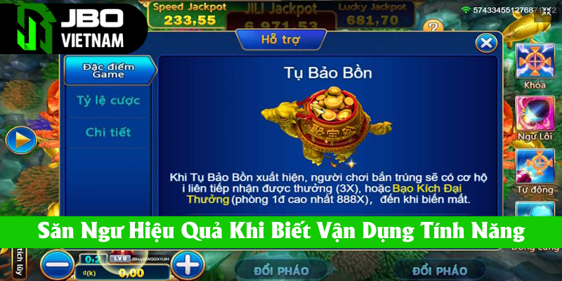 Cách chơi bắn cá hiệu quả dựa vào tính năng