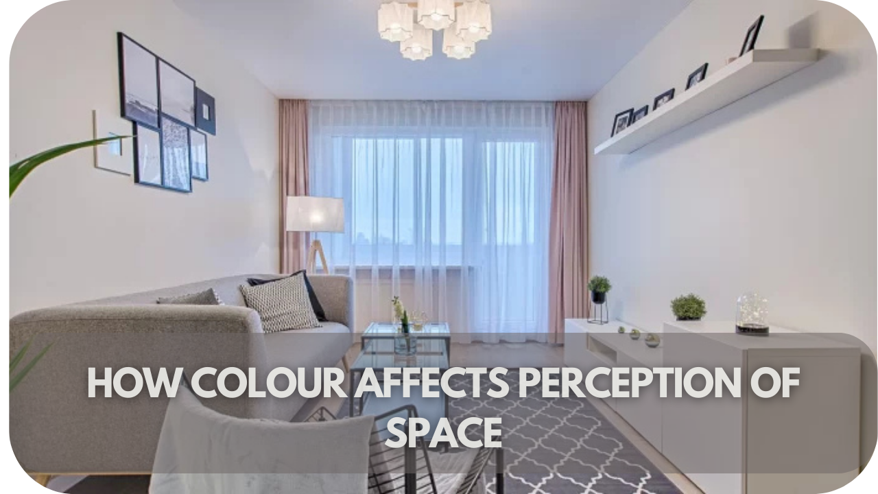 Discover how different colours can visually expand or shrink a room's space.