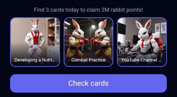 Rocky Rabbit Enigma & Superset Combo Card: Find Three Card Today