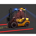 The Complete Guide to Red & Blue Forklift Safety Lighting