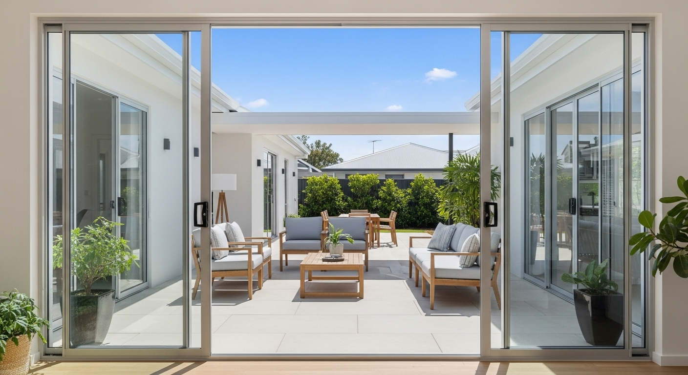 Bright Spaces with Glass Sliding Doors