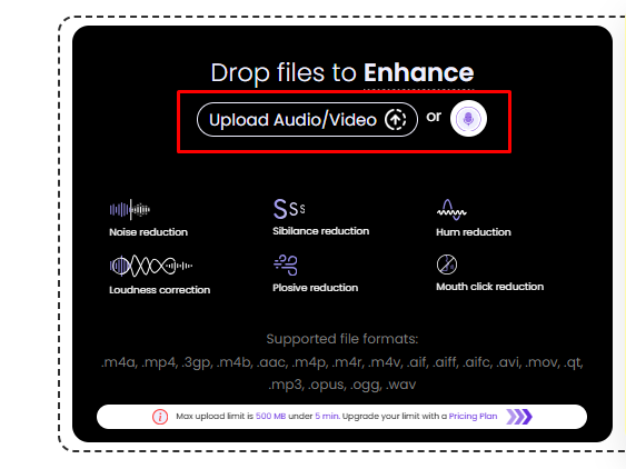 Enhance Audio Online