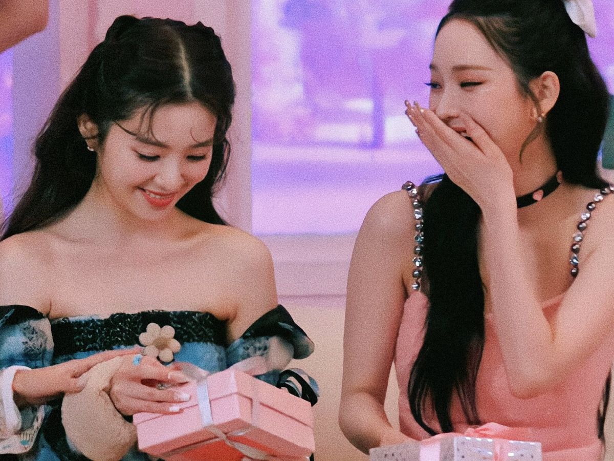 This contains an image of Irene and Karina