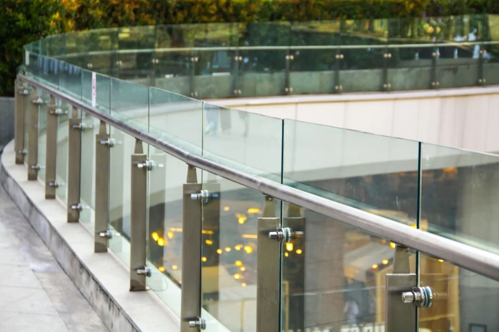 top-quality glass railing