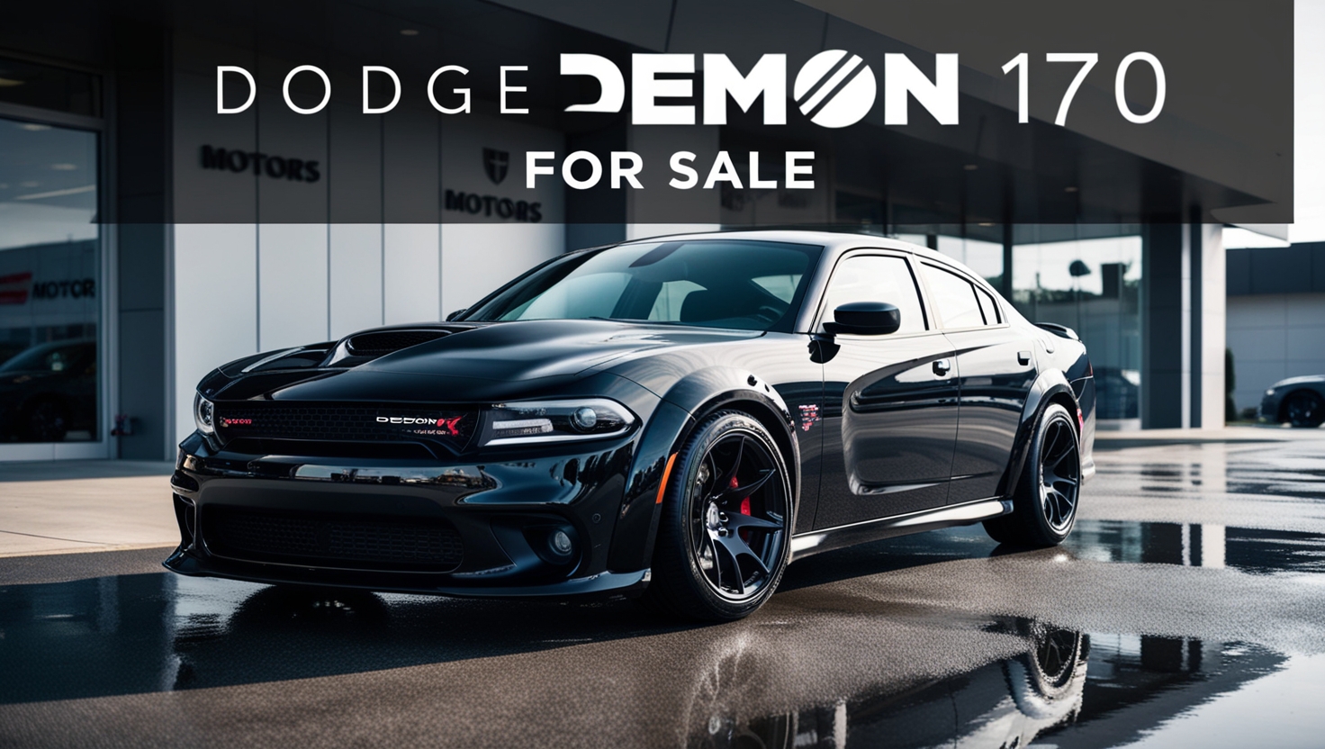 dodge demon 170 for sale