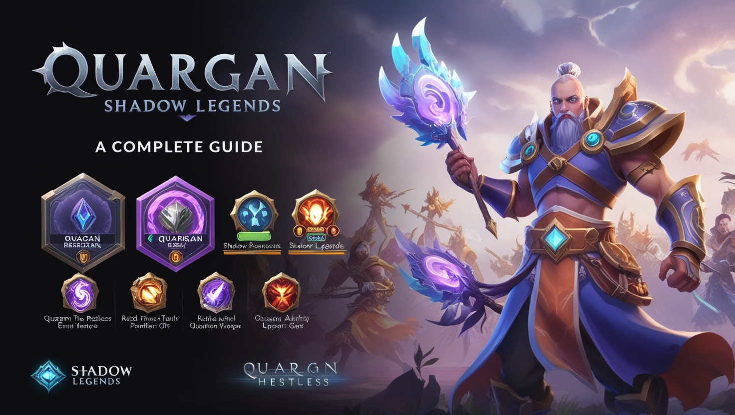 Quargan the Restless Gear for PvP Raid Shadow Legends