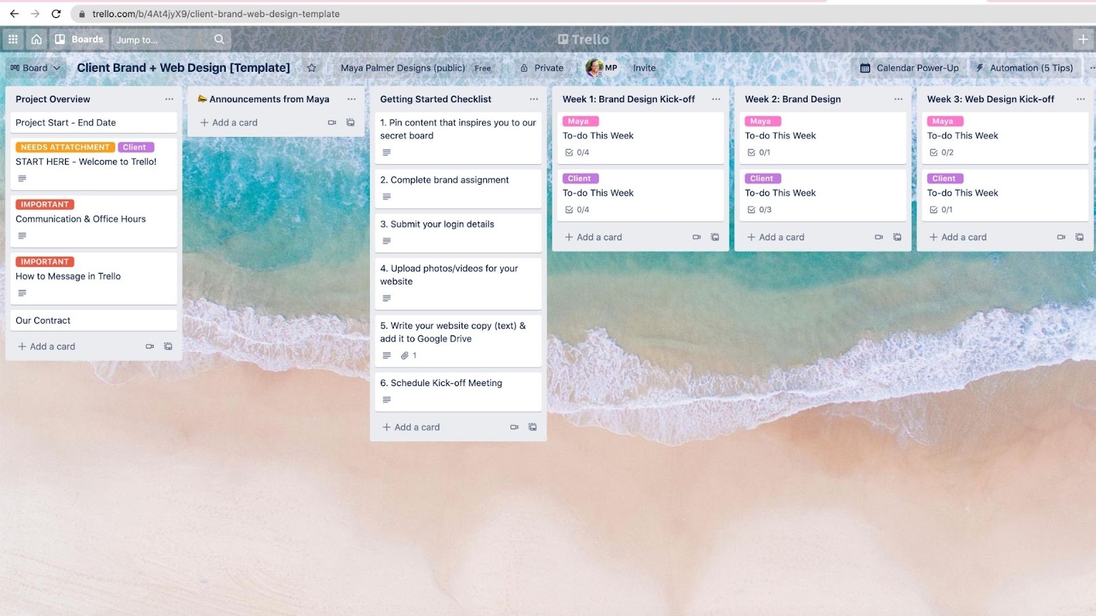 Trello Kanban