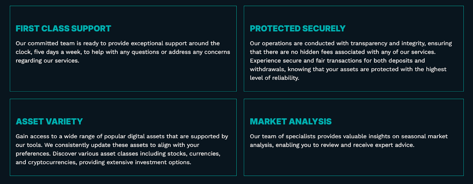 The United Credit advantages