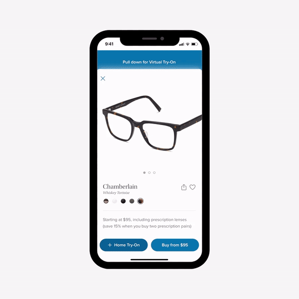 Warby Parker’s Augmented Reality Shopping