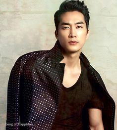 This contain an image of Korean heartthrob Song Seung Heon