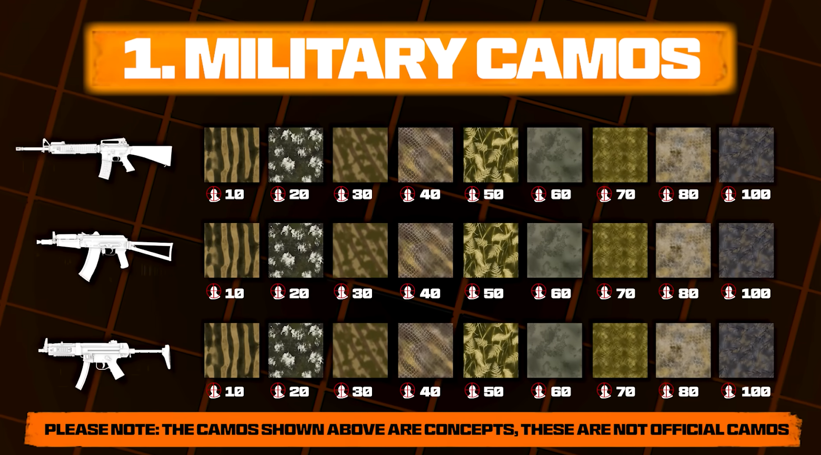 Military Camos in BO6