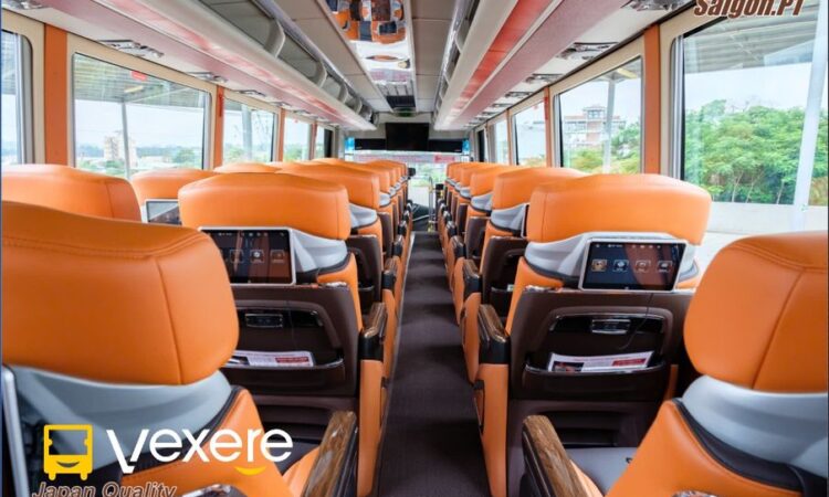 nội thất xe mexbus đi phan thiết từ sài gòn