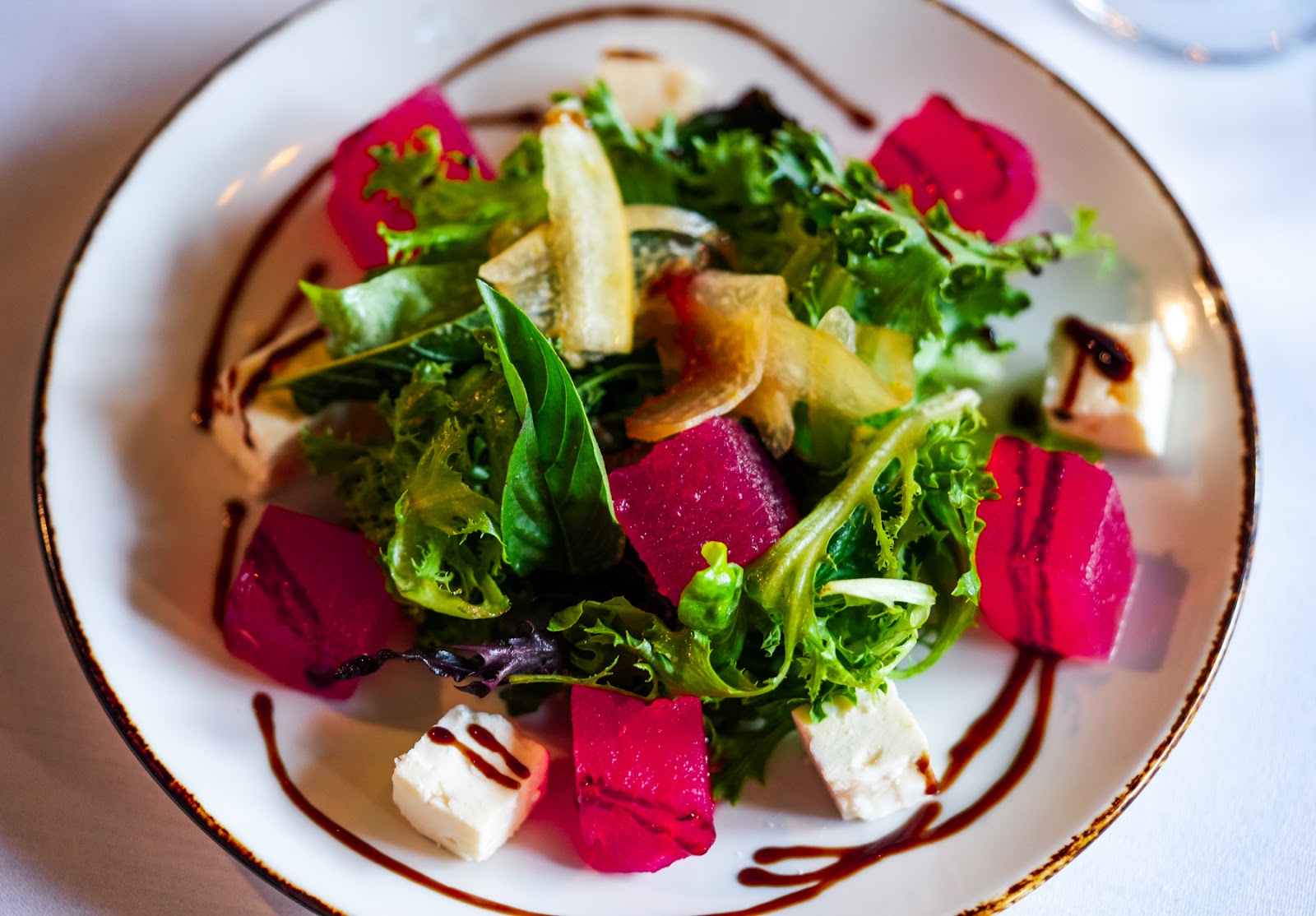 Compressed Watermelon Salad