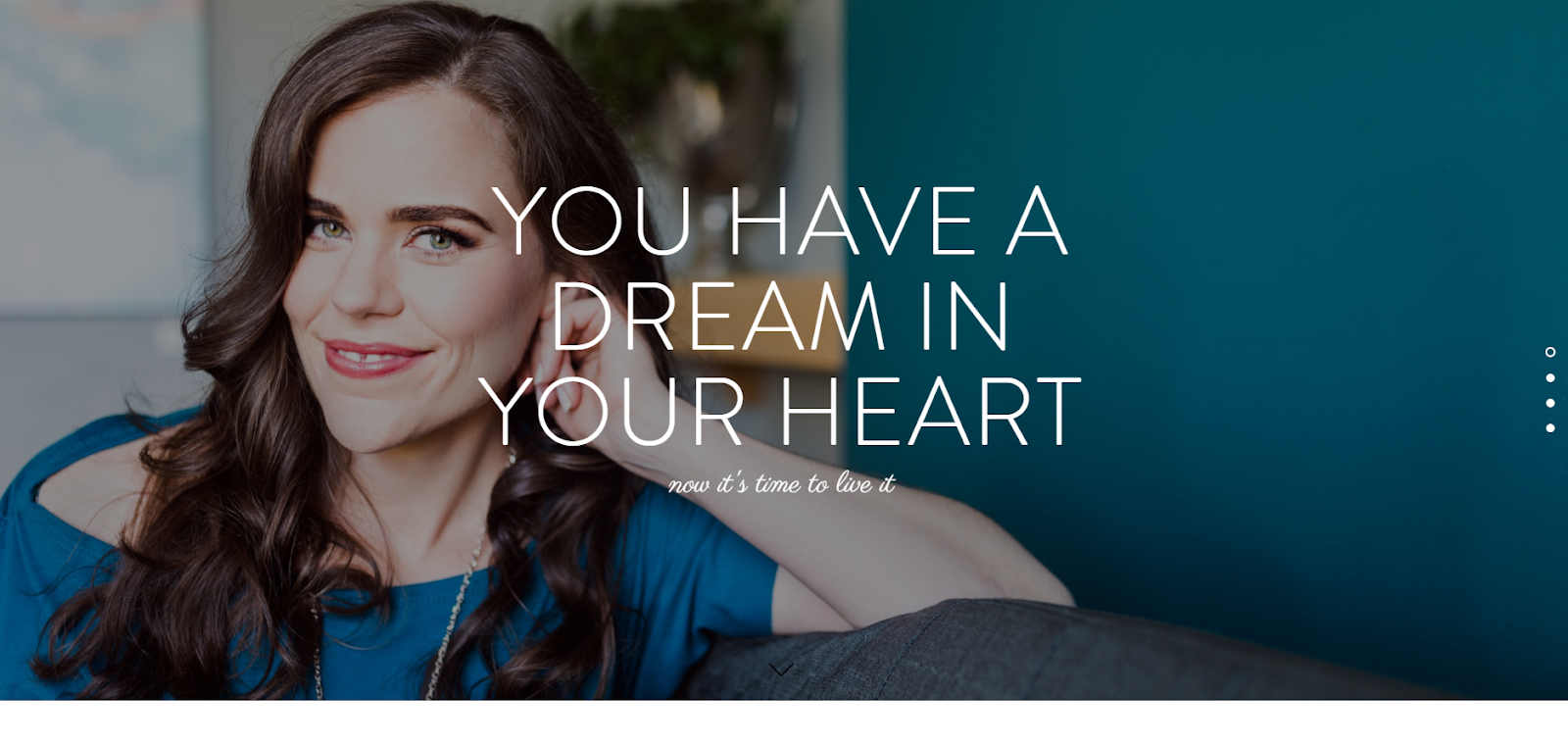 Dream Driven life blog homepage - one of the top blogs about personal life