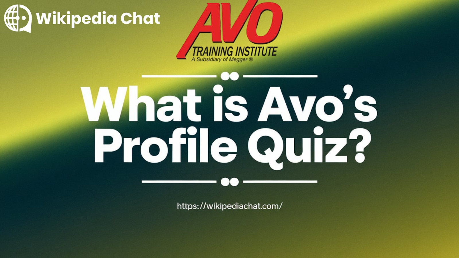 what is avo profile quiz