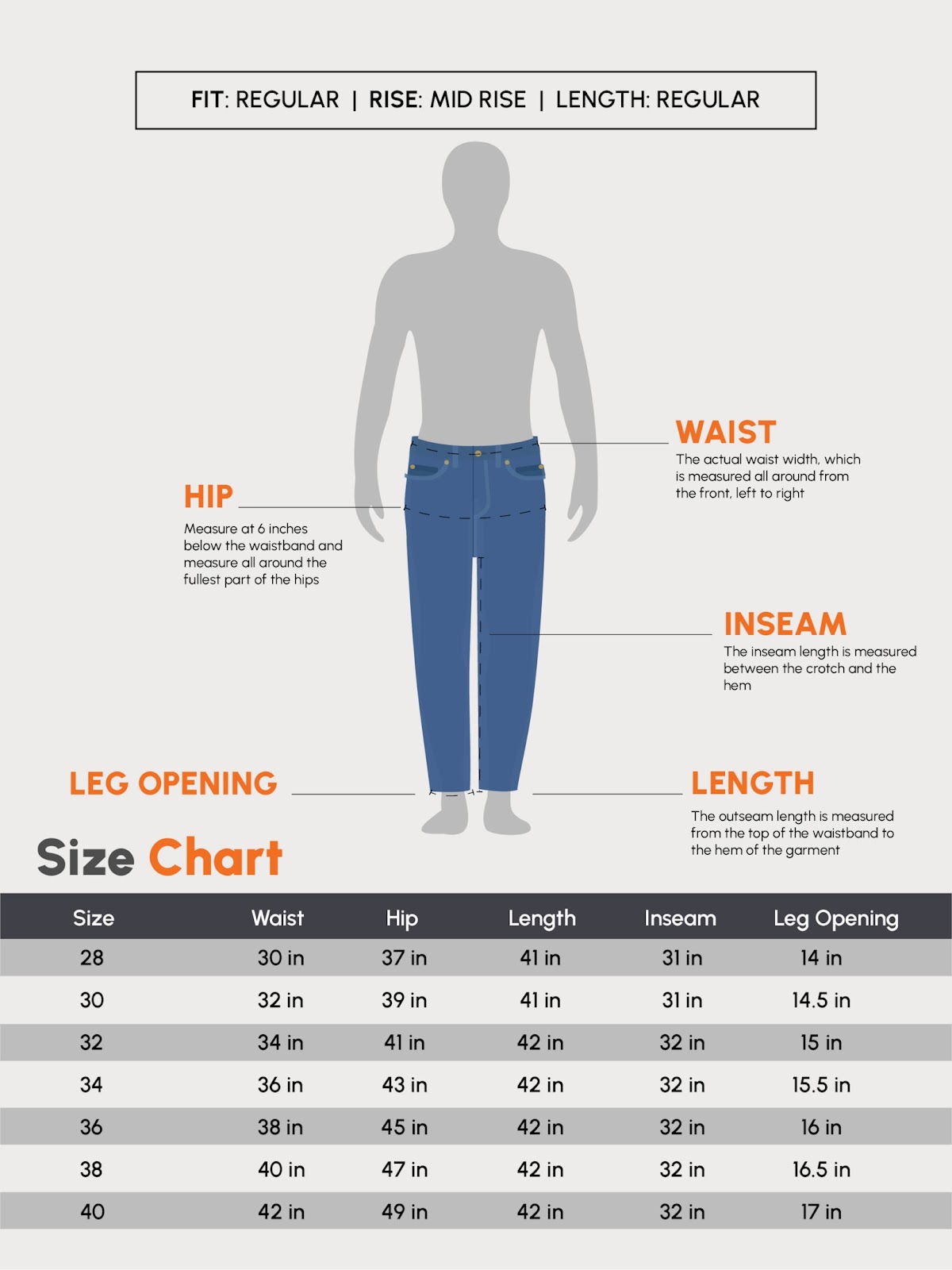 Order Jeans for Men