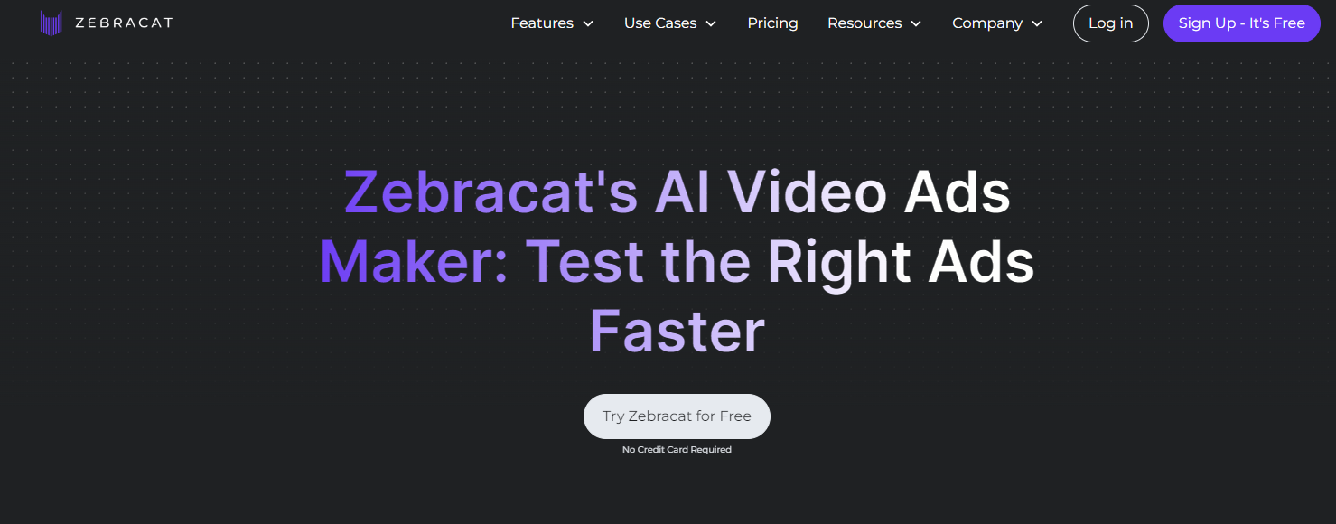 ZebraCat’s AI Video Ads Maker