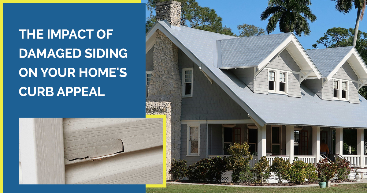 The Impact of Damaged Siding on Your Home's Curb Appeal