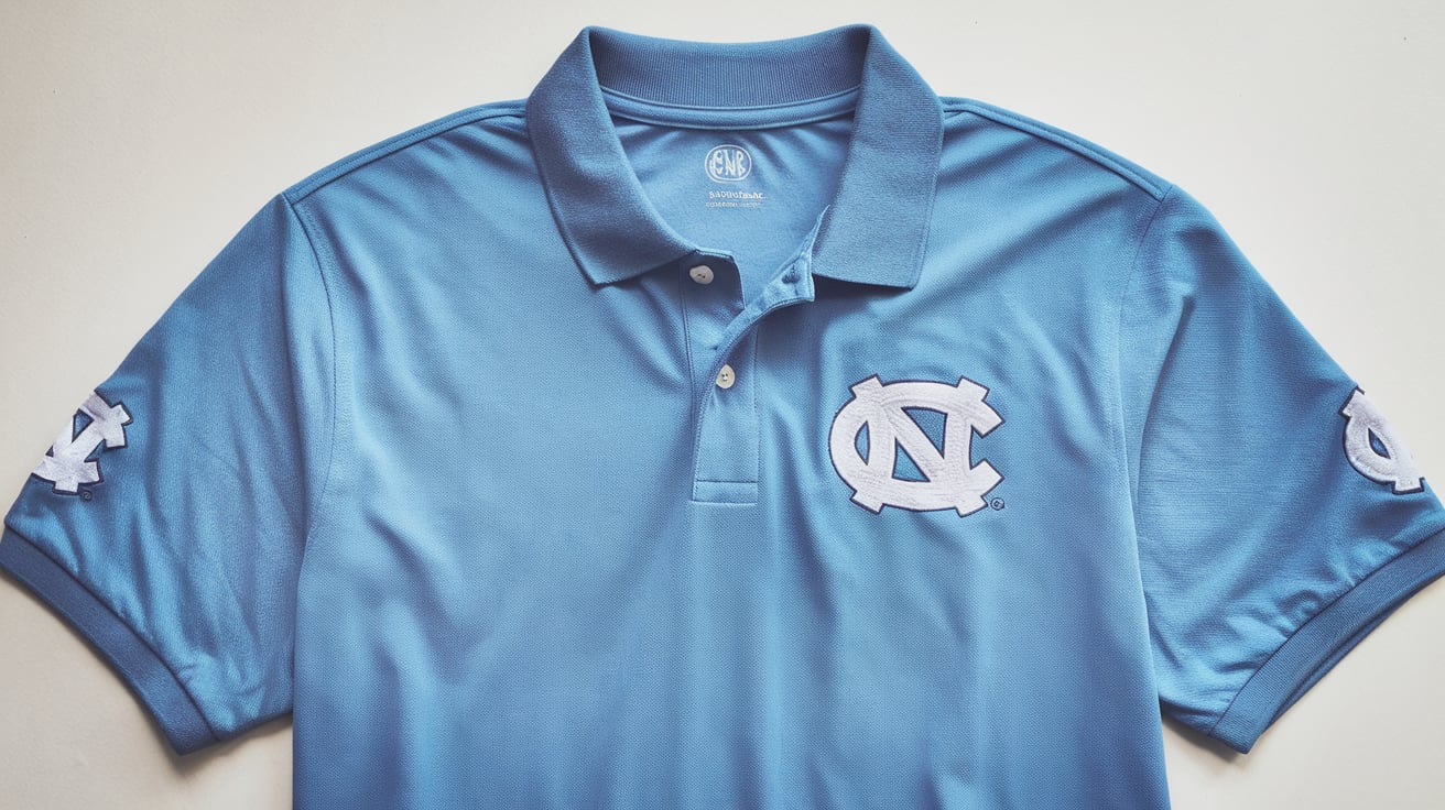 Men UNC Blue Polo Shirt Temu 3X