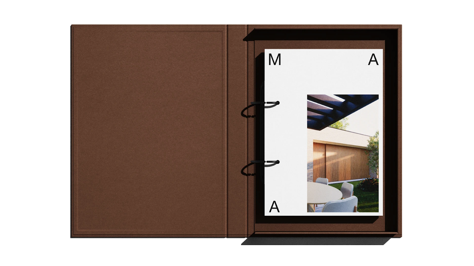 Image from the Mateus Arruda: Simple and Elegant Architectural Branding article on Abduzeedo