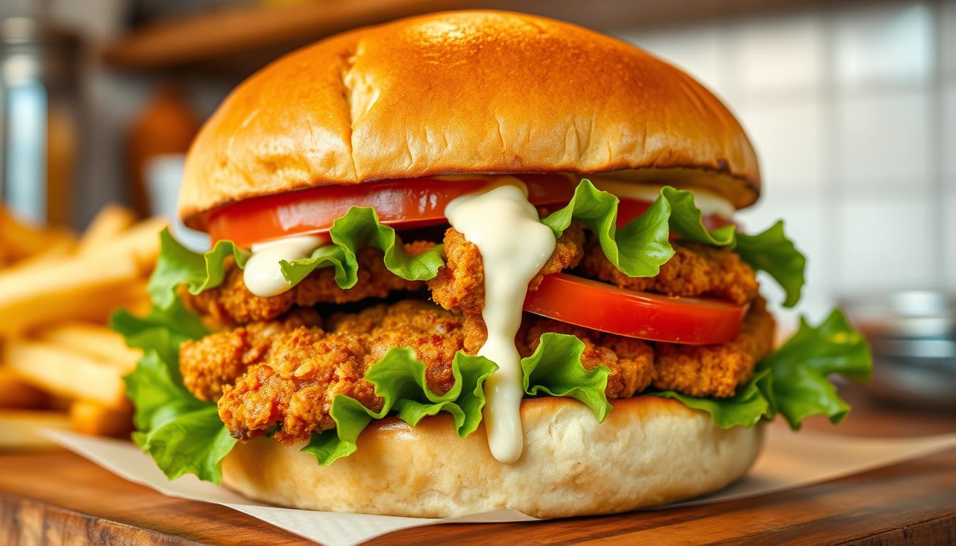 fried chicken sandwich