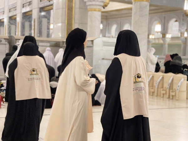 Female volunteers to assist women during Hajj and Umrah - (Credits Saudi Gazette)