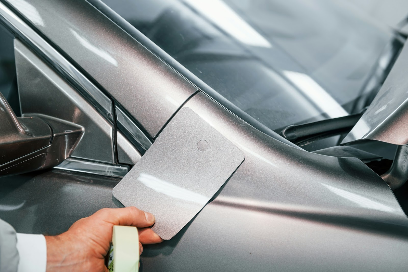 selección de pintura para carrocerías de automóviles
