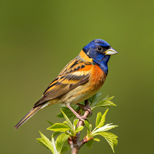 Varied Bunting (Passerina versicolor)