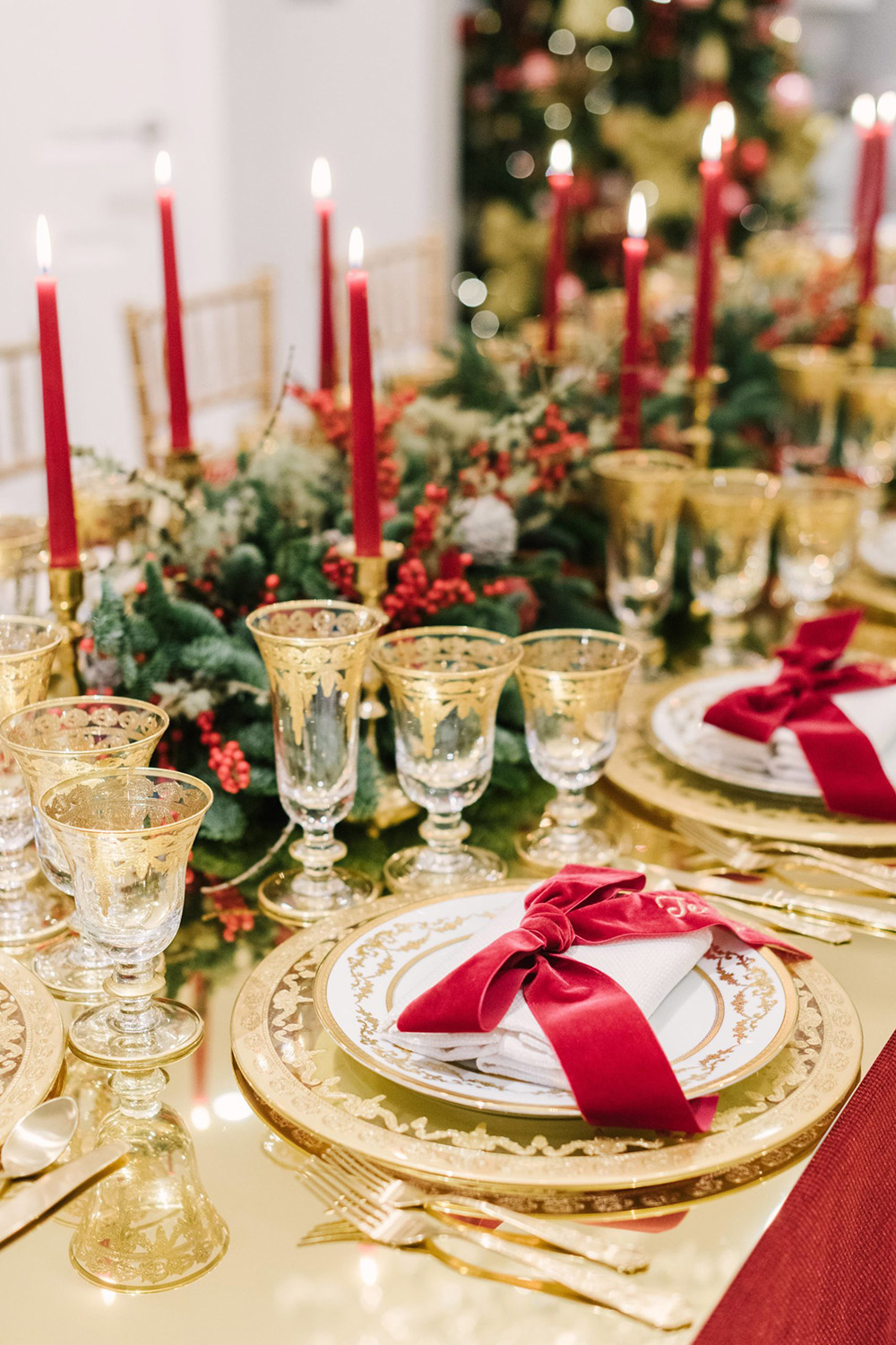 Christmas Table Setting Ideas