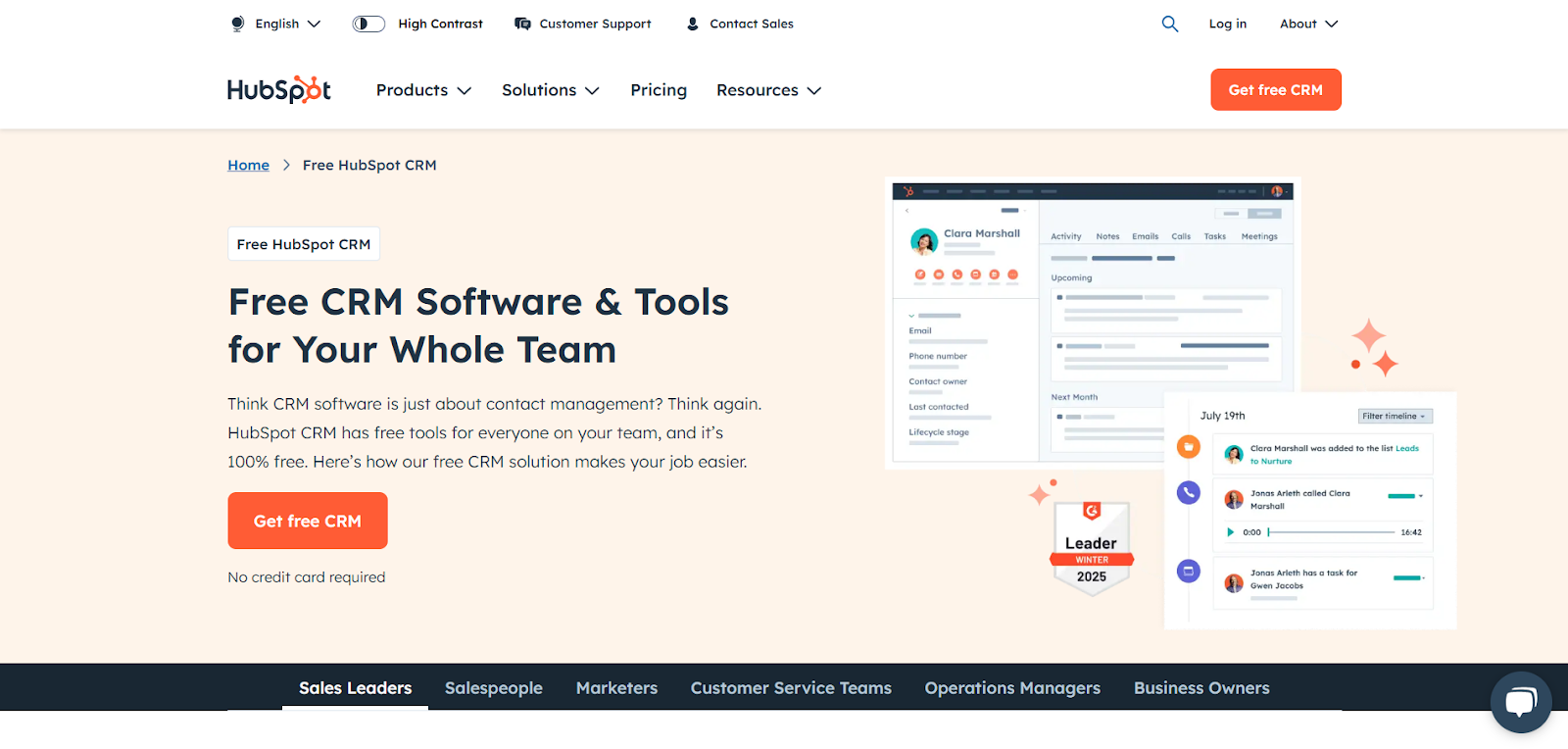 HubSpot CRM