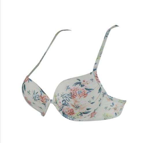 Floral Printed Lightly Padded Bra