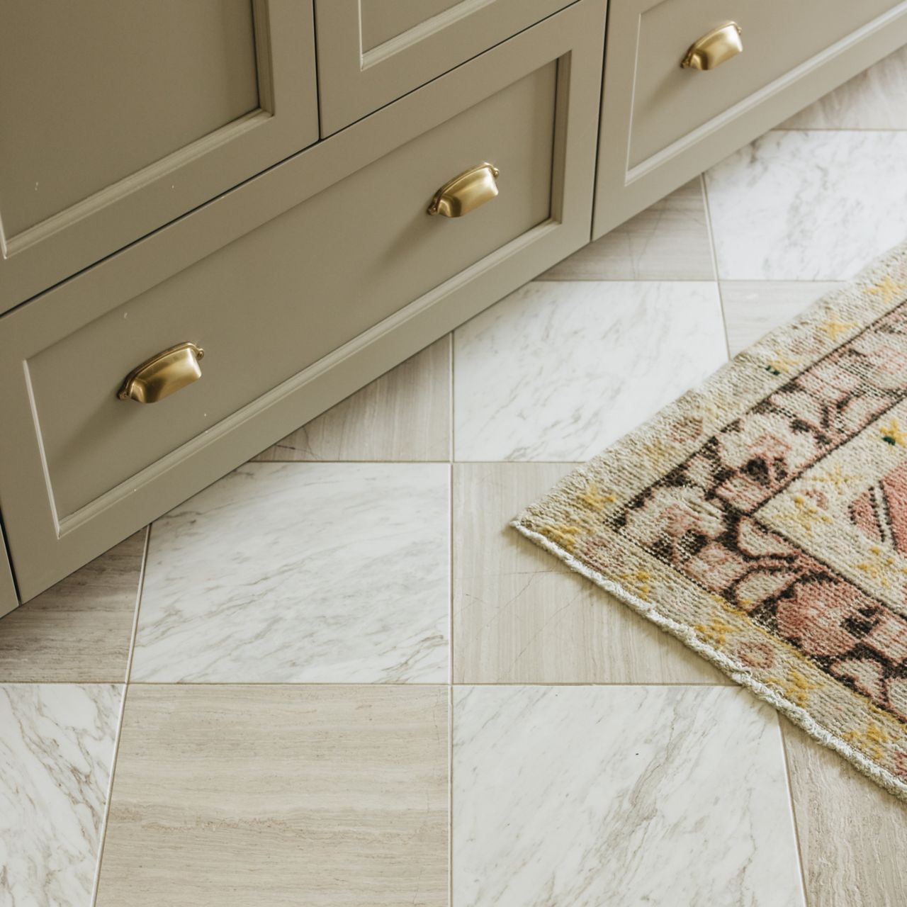 Tile flooring 